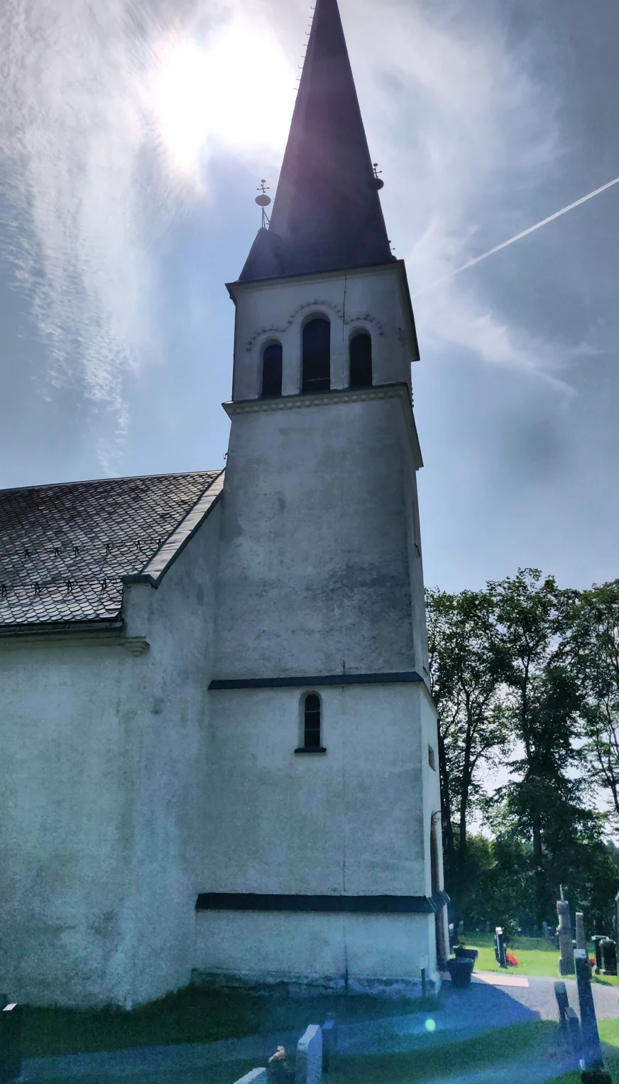 Kirche am St. Olavsweg in Norwegen