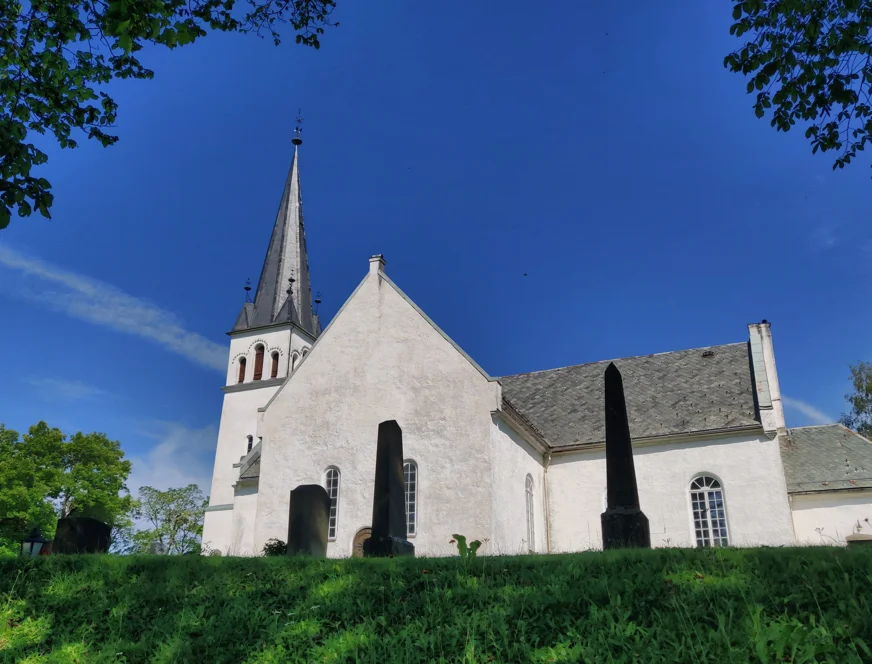 Kirche am St. Olavsweg in Norwegen